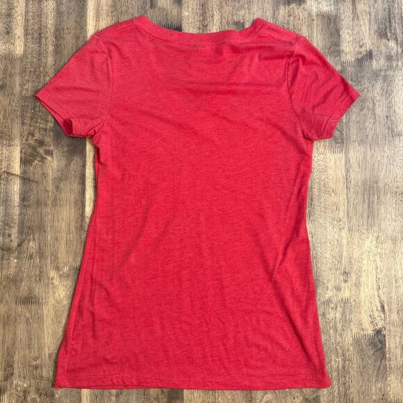 Johnny Cupcakes Crossbones Tee Short Sleeve 100% Cotton Boston Red Women’s Large - Picture 10 of 10